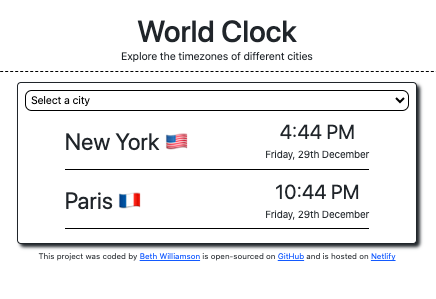 world clock app